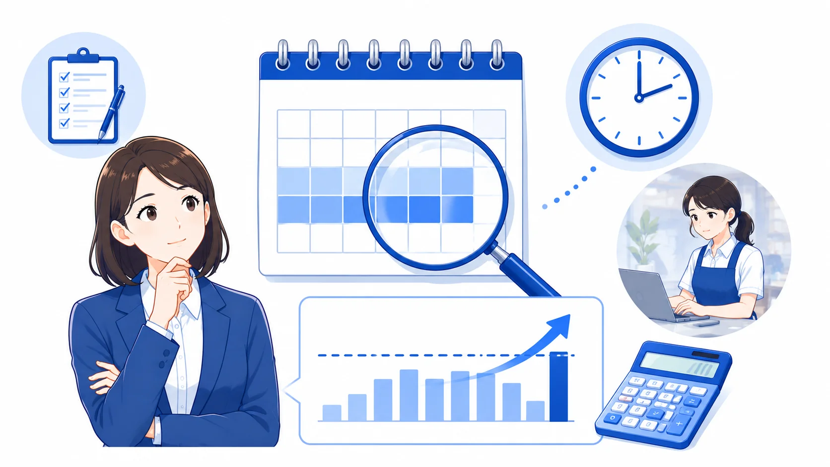 月87時間以上の目安を確認