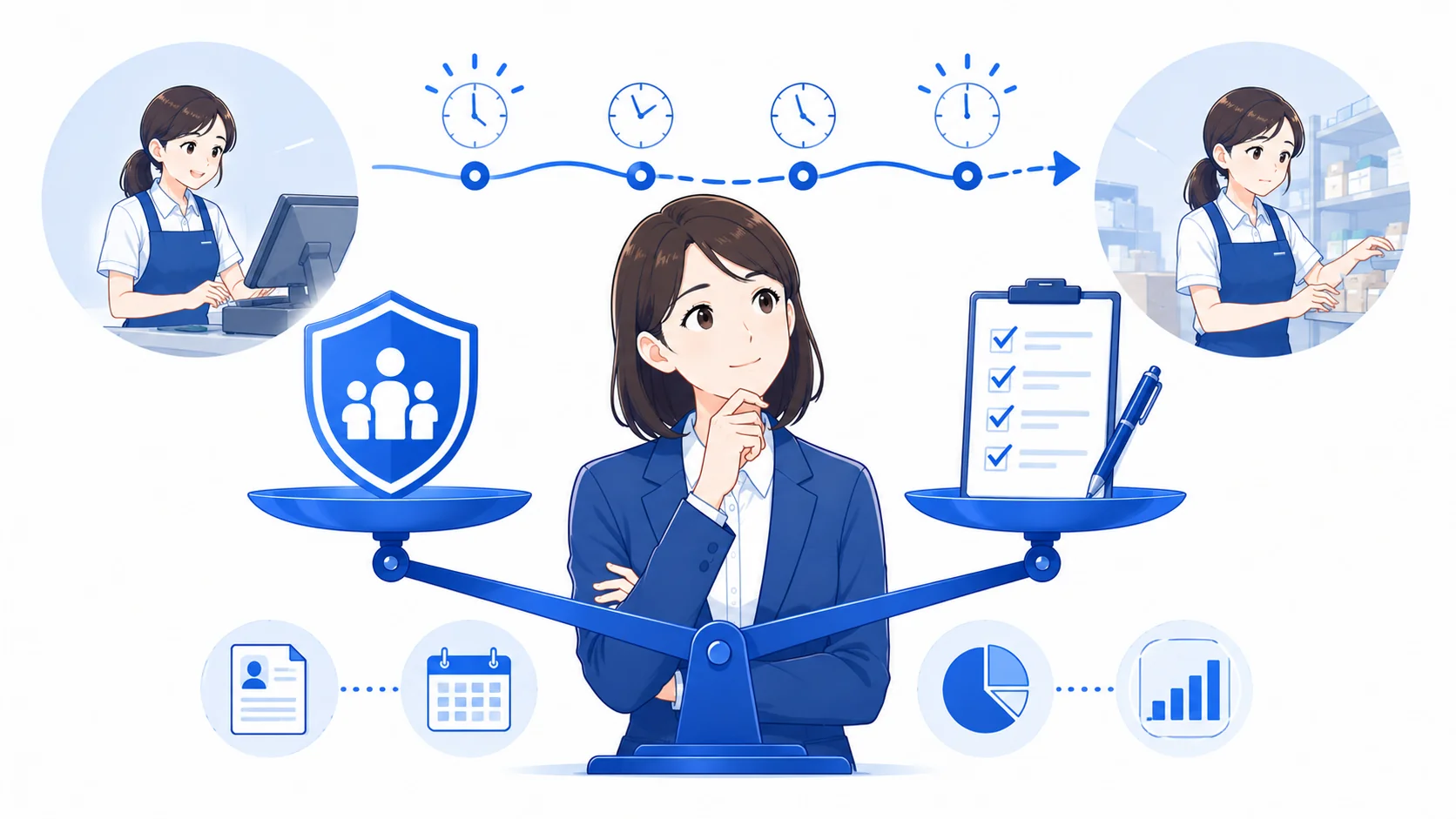 雇用保険は20時間を超えたり超えなかったりで判断