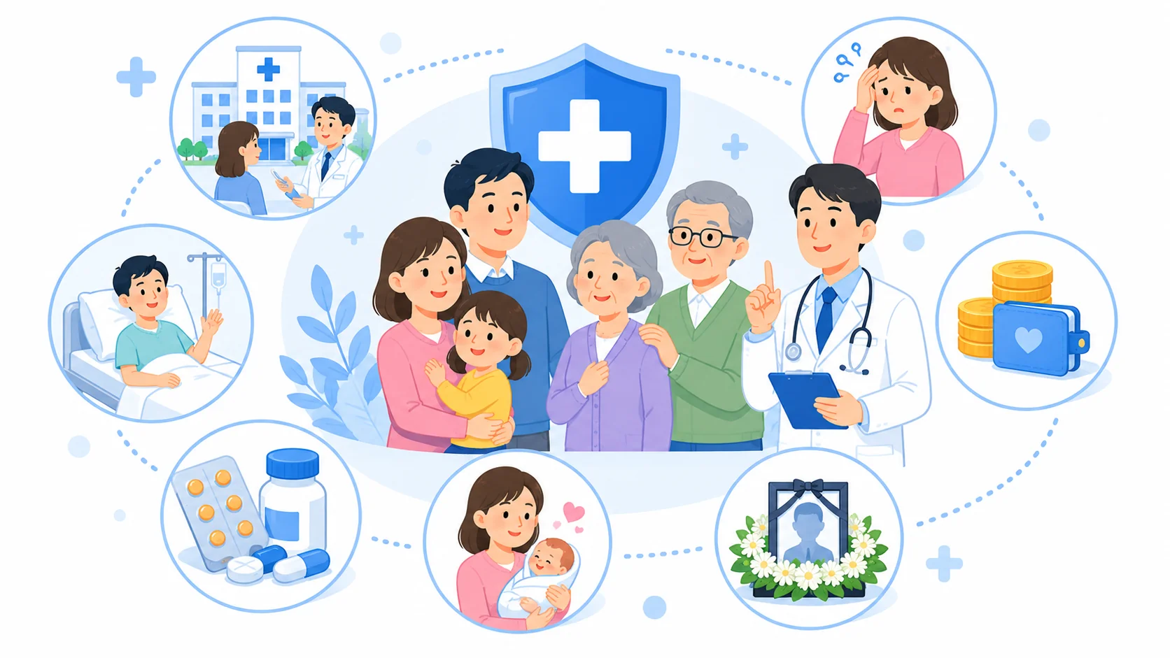 共済組合の短期給付とは
