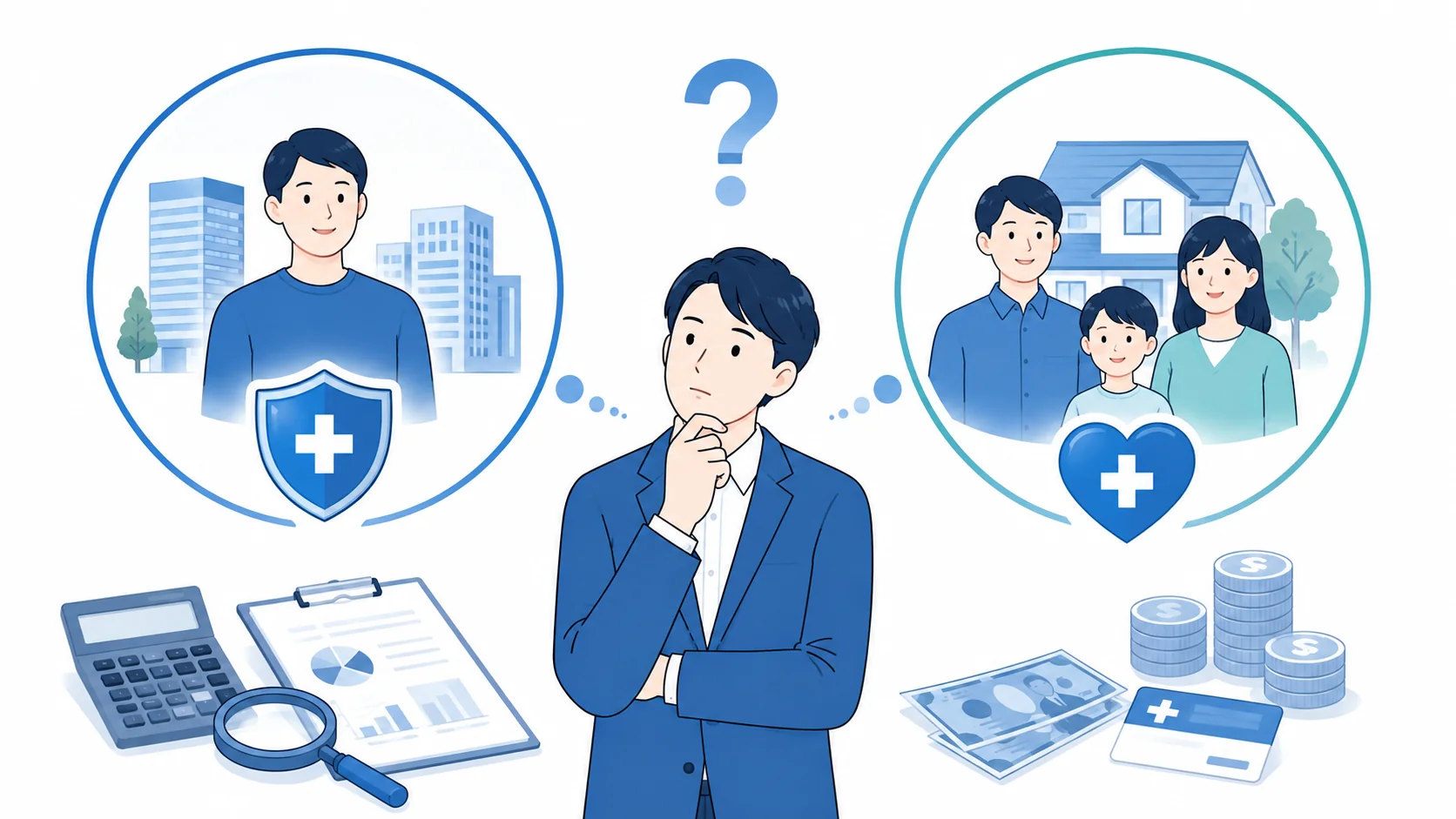 社会保険継続と国民保険どっちが得か比較