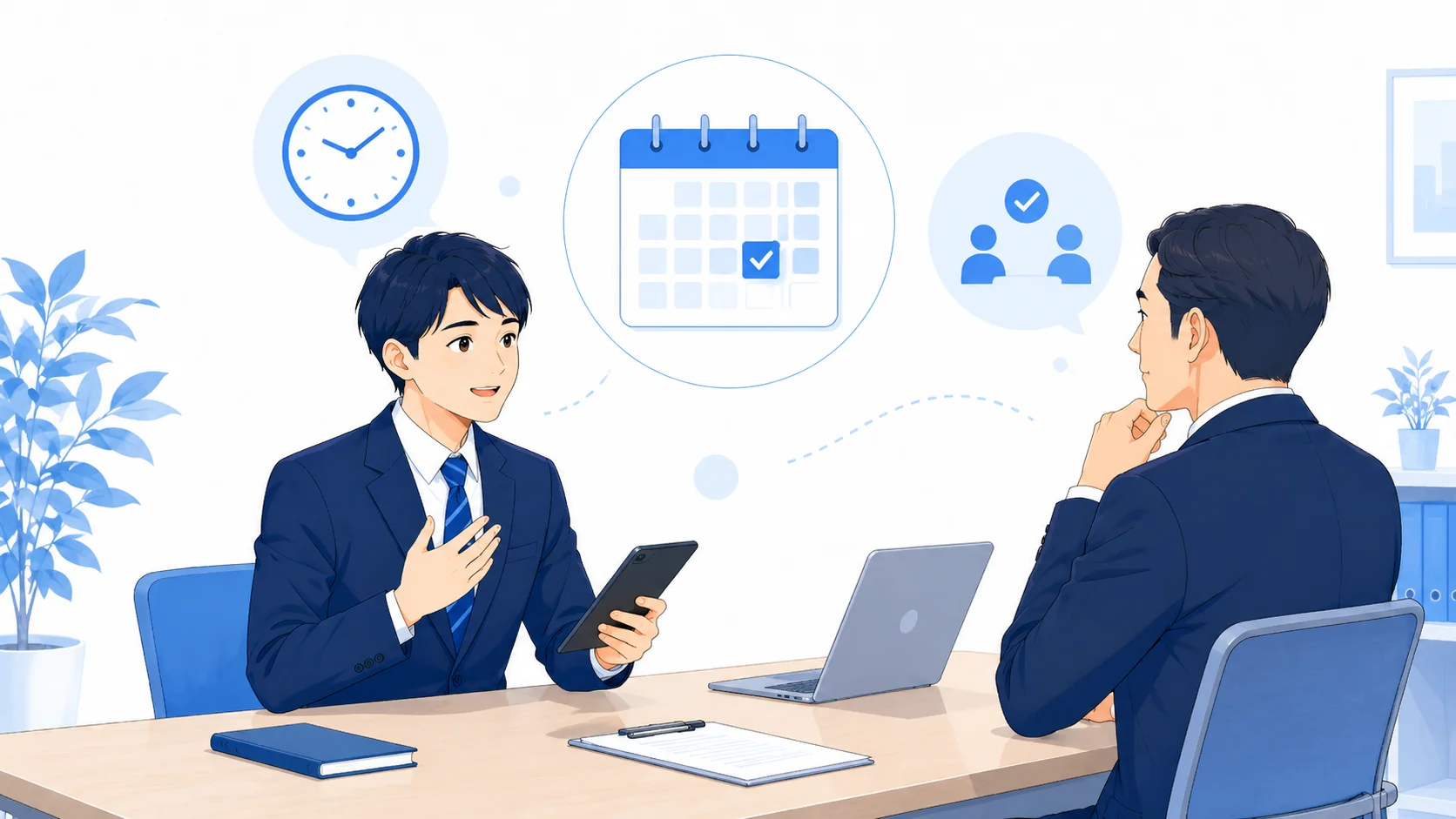 アポイントの取り方