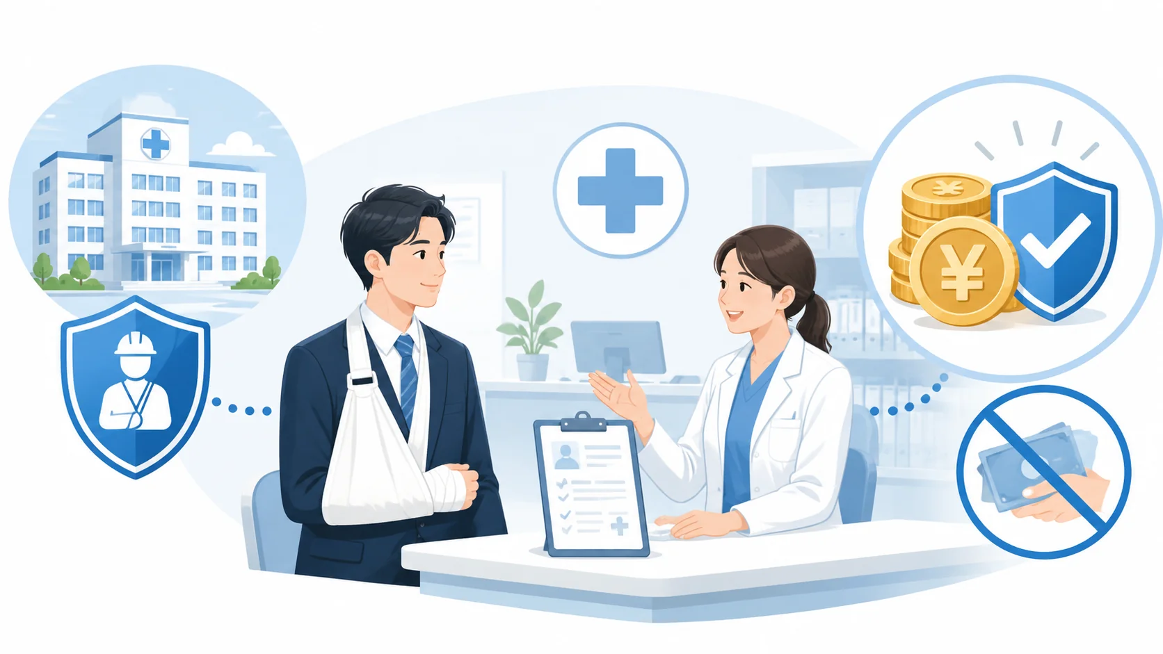 治療費は労災なら原則無料