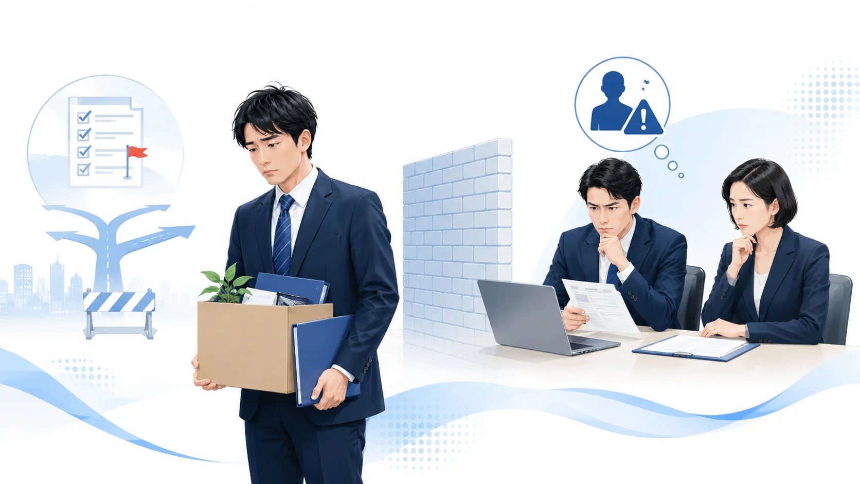懲戒解雇後の再就職が難しい理由