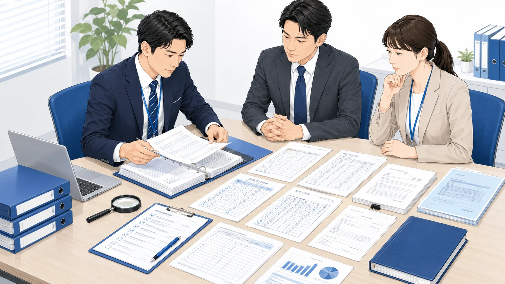 調査で見られる書類一覧