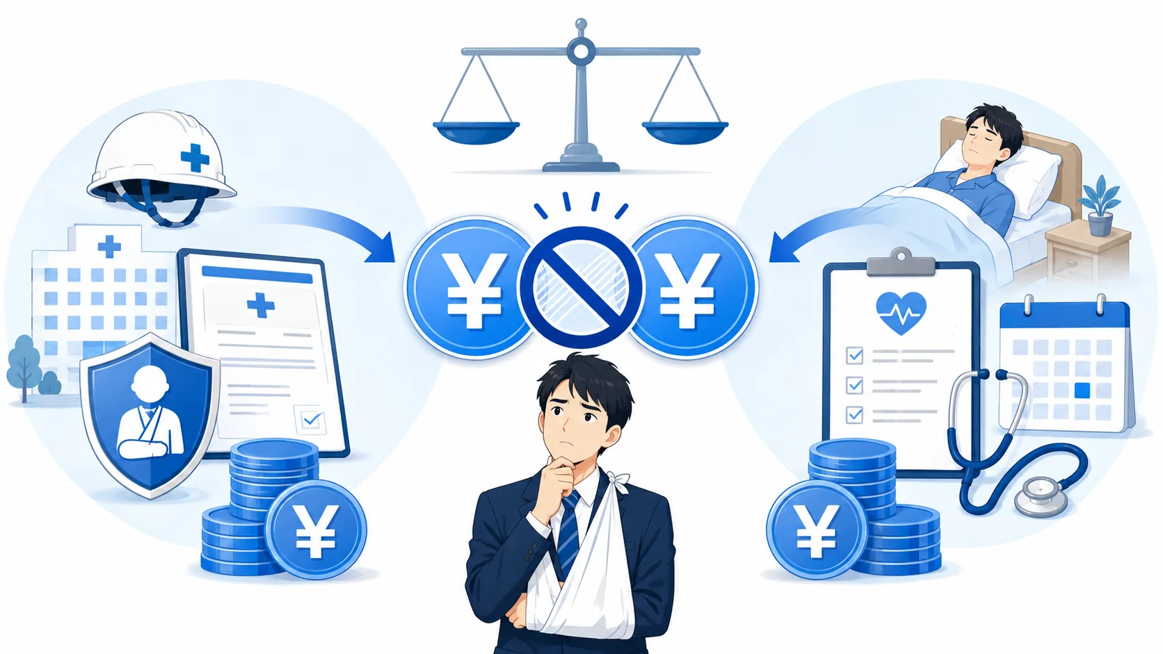 同時受給はできない
