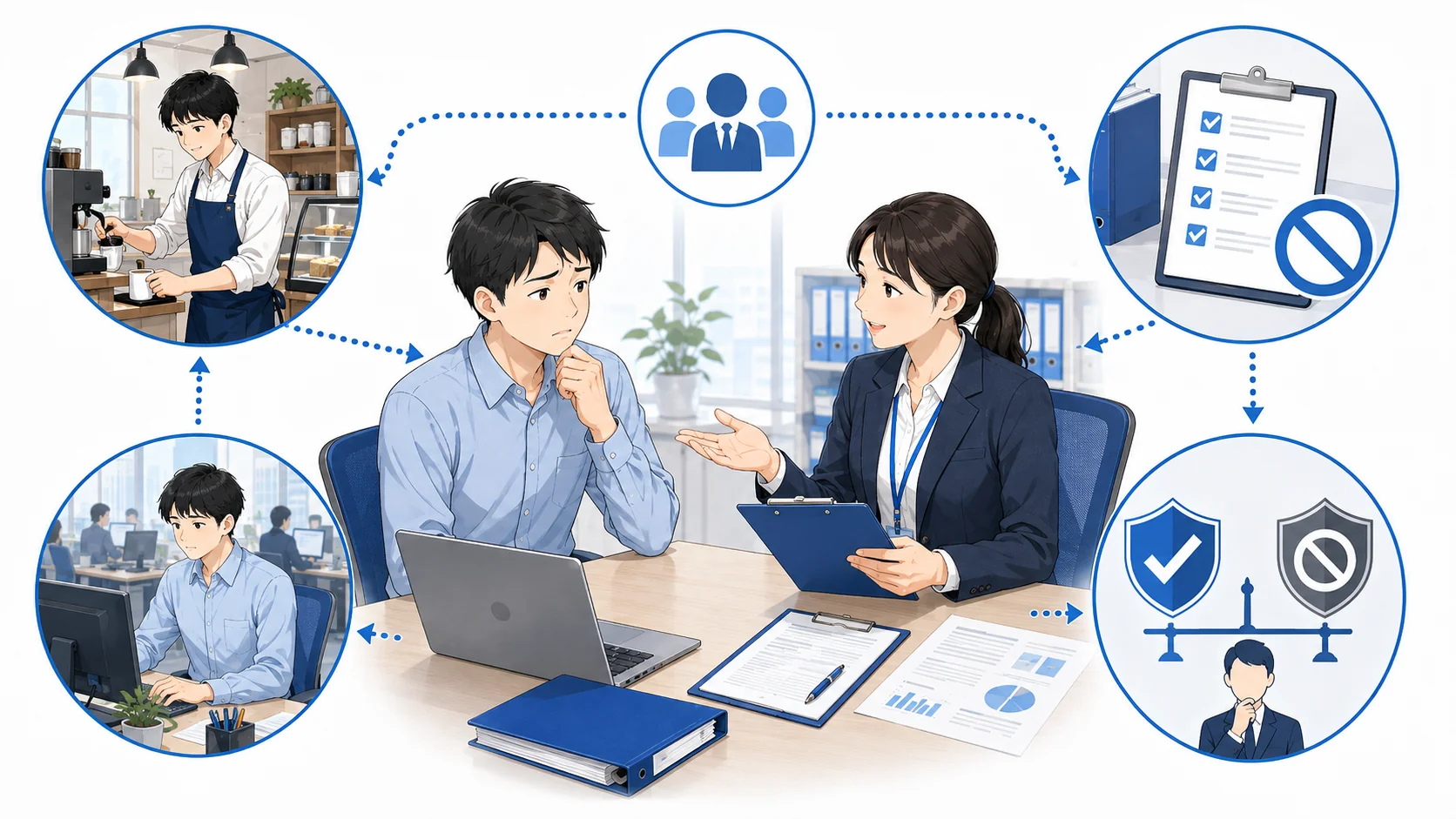 副業禁止規定との関係