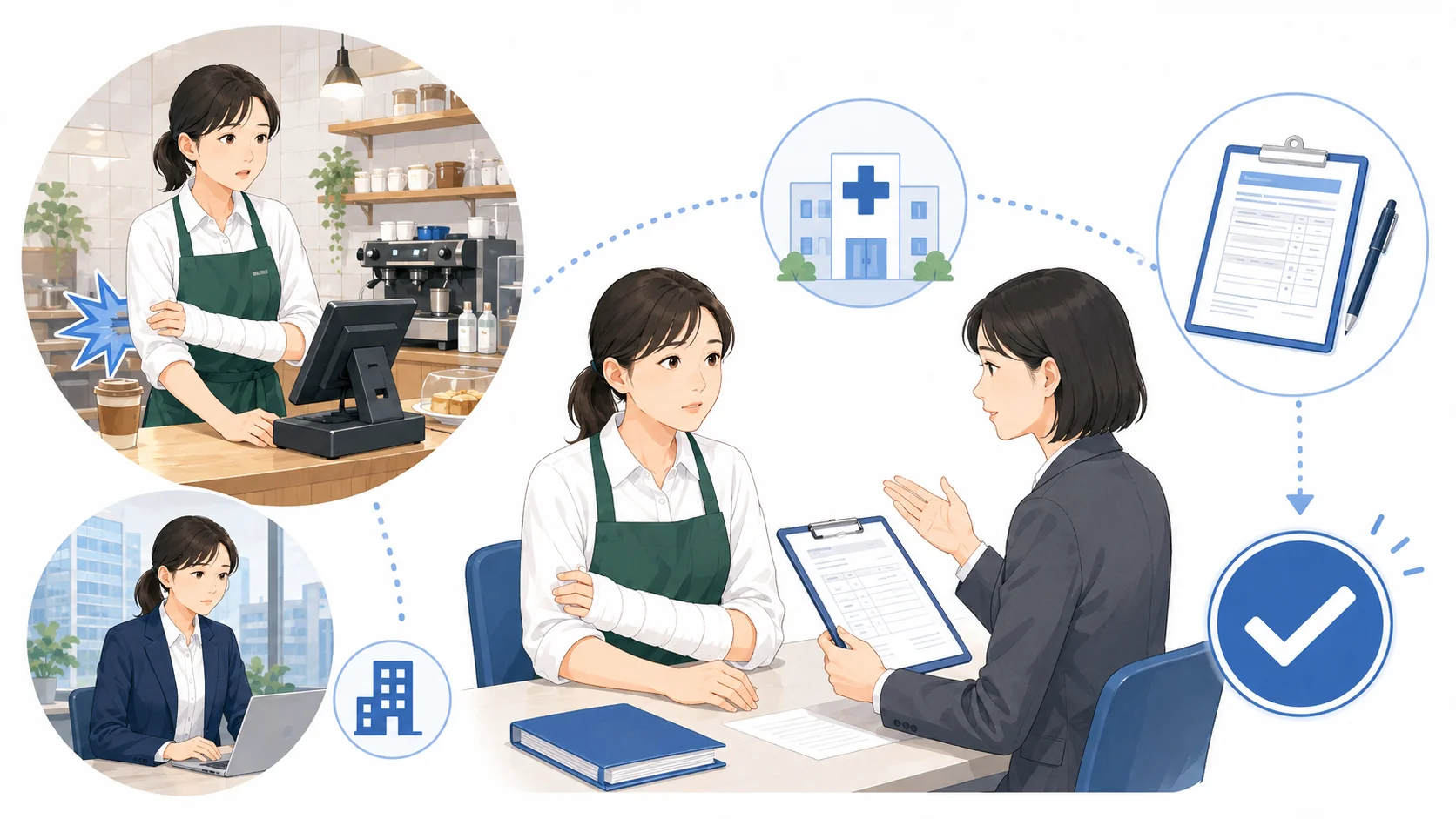 副業先の労災は申請できる