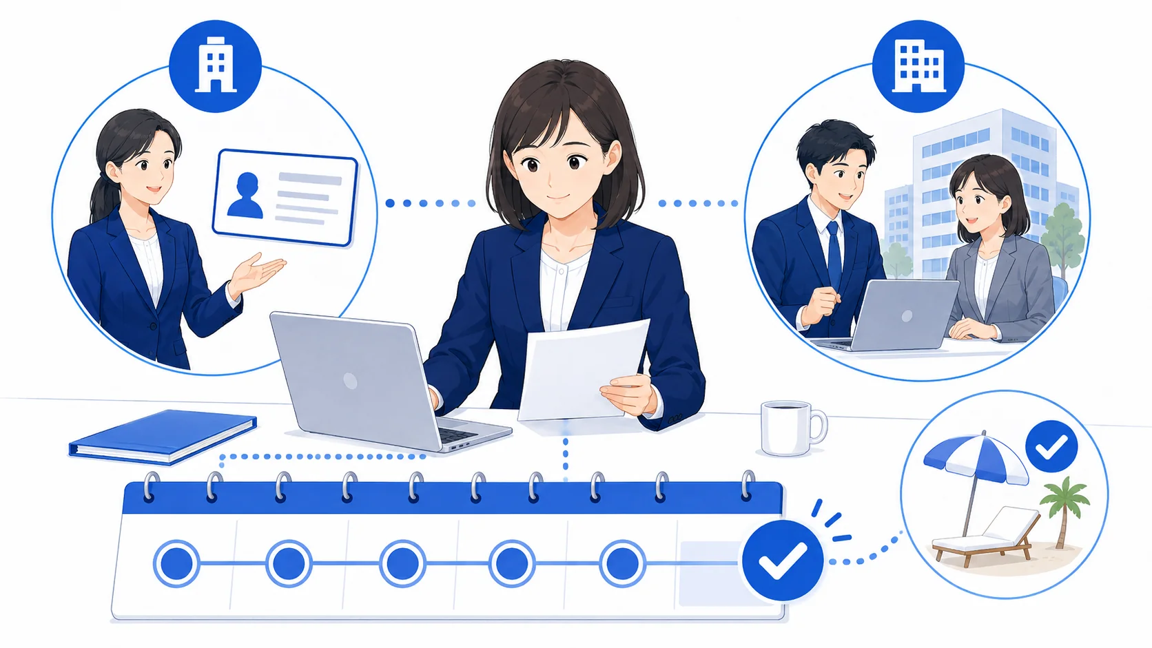 派遣も半年で有給対象になる