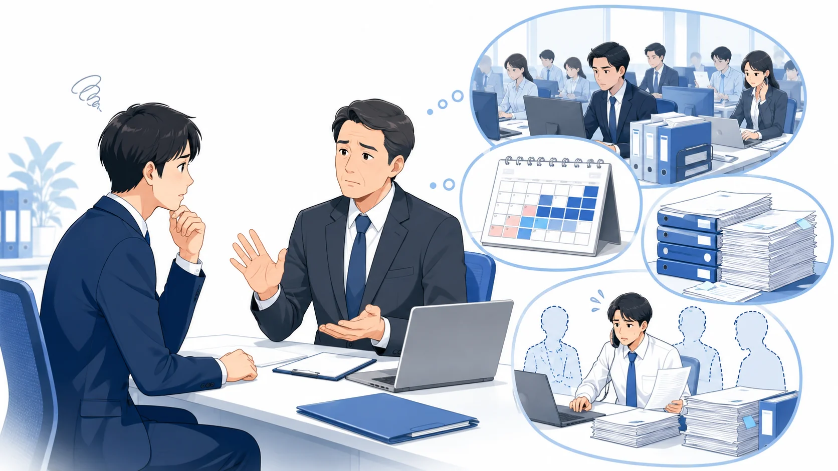 人手不足や繁忙期の拒否