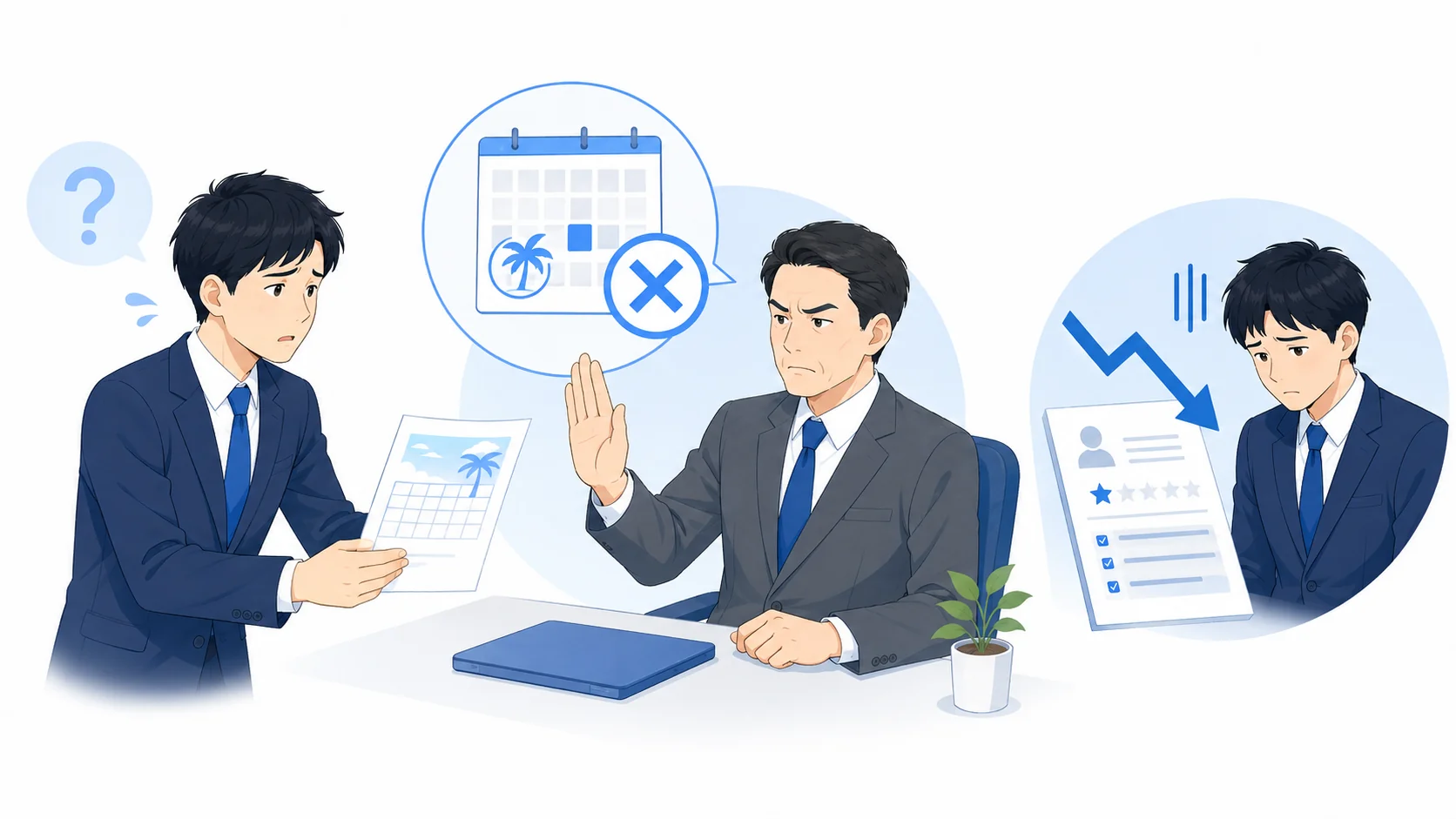違法になる有給拒否の例