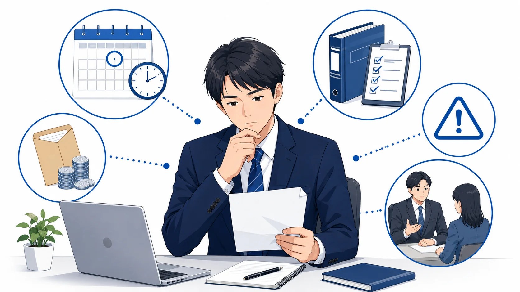 自己都合退職での注意点