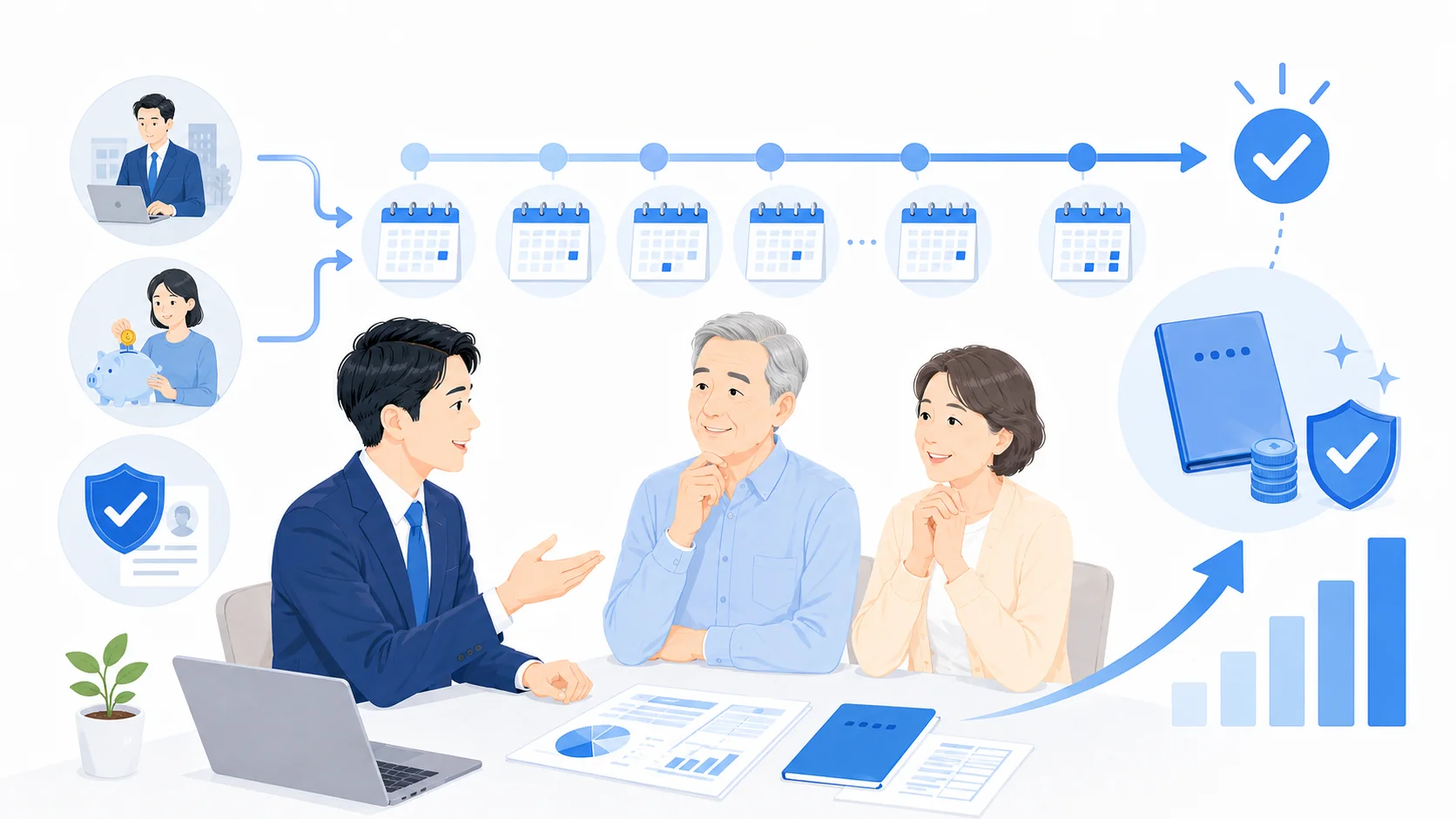 受給資格期間を満たす方法