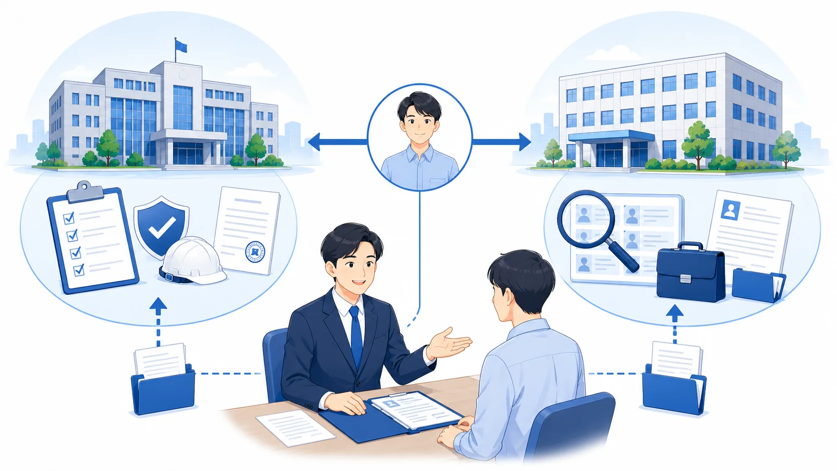 従業員雇用時の手続き先