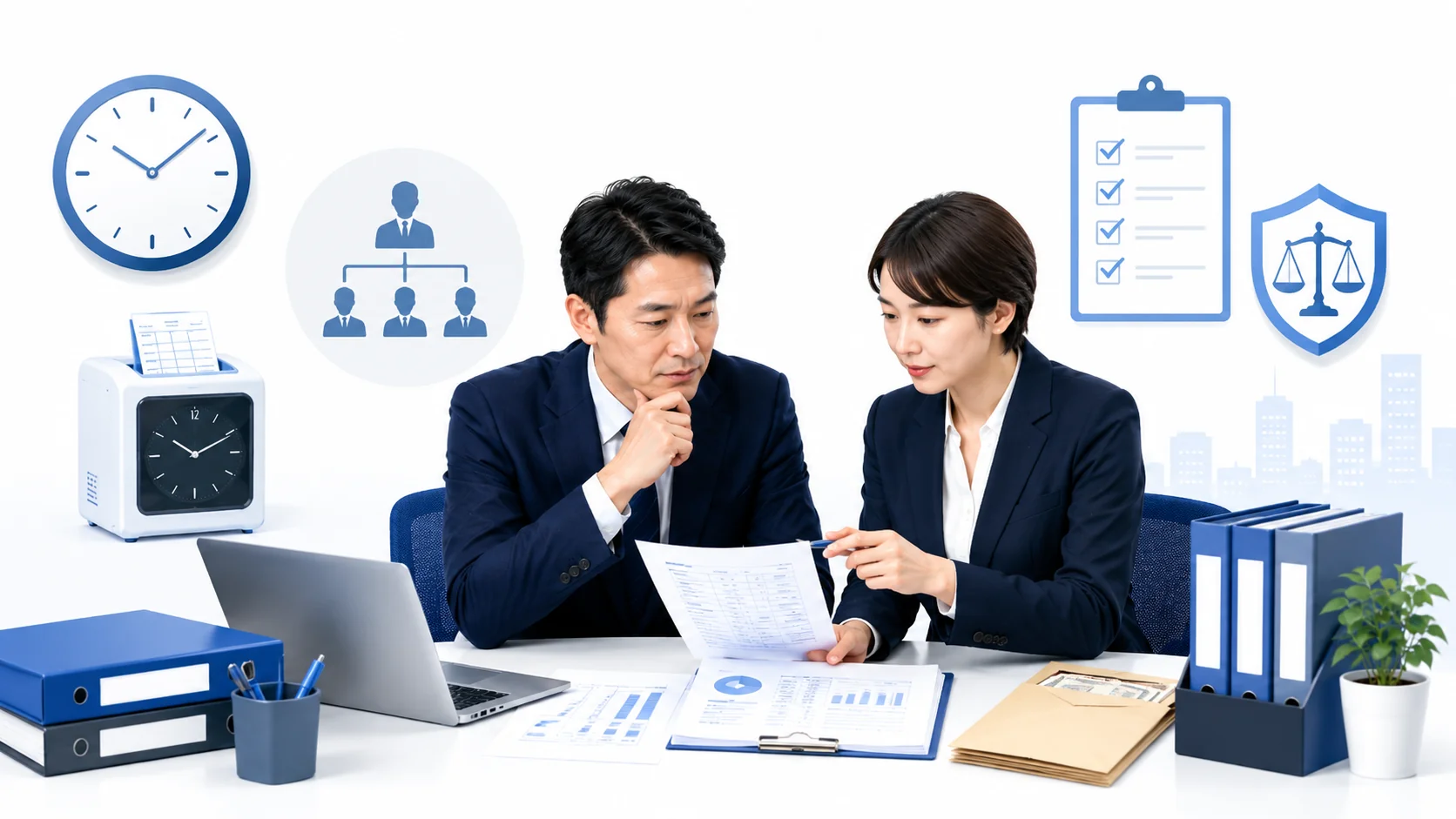 課長や部長の残業代
