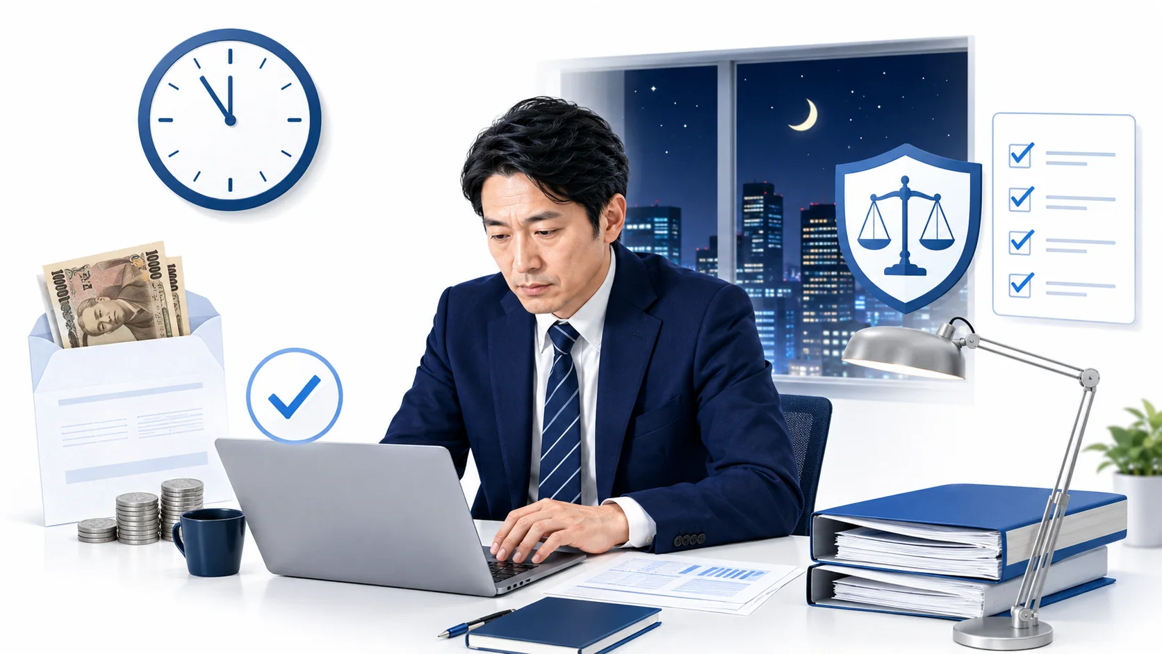 管理職にも深夜手当は必要