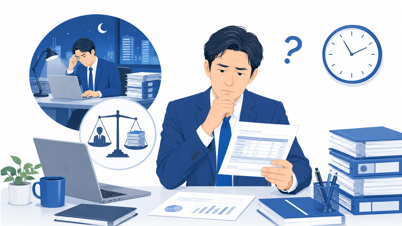 管理職の残業代が出ないのはおかしい？