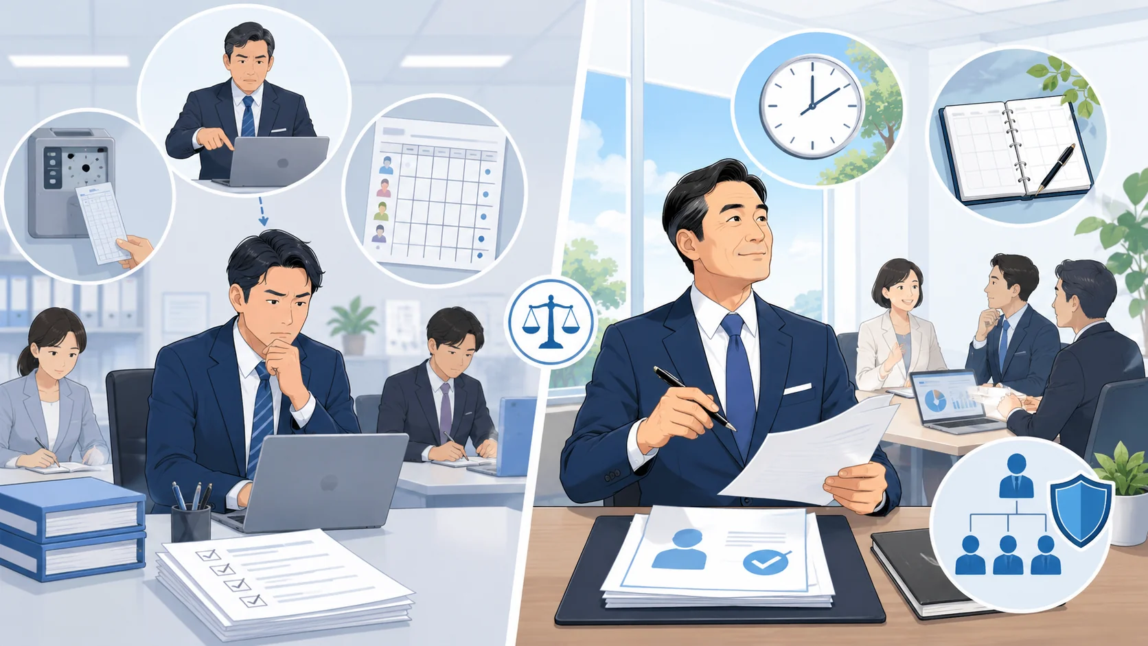 管理職と管理監督者の違い