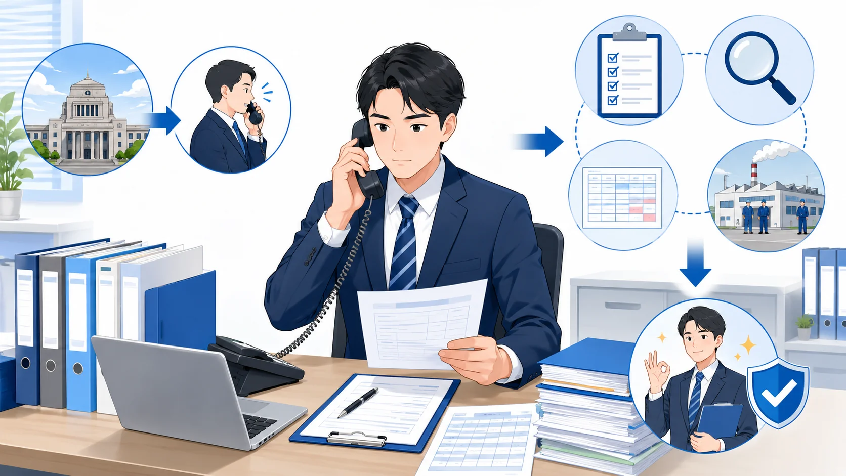 監督署から連絡が来た場合