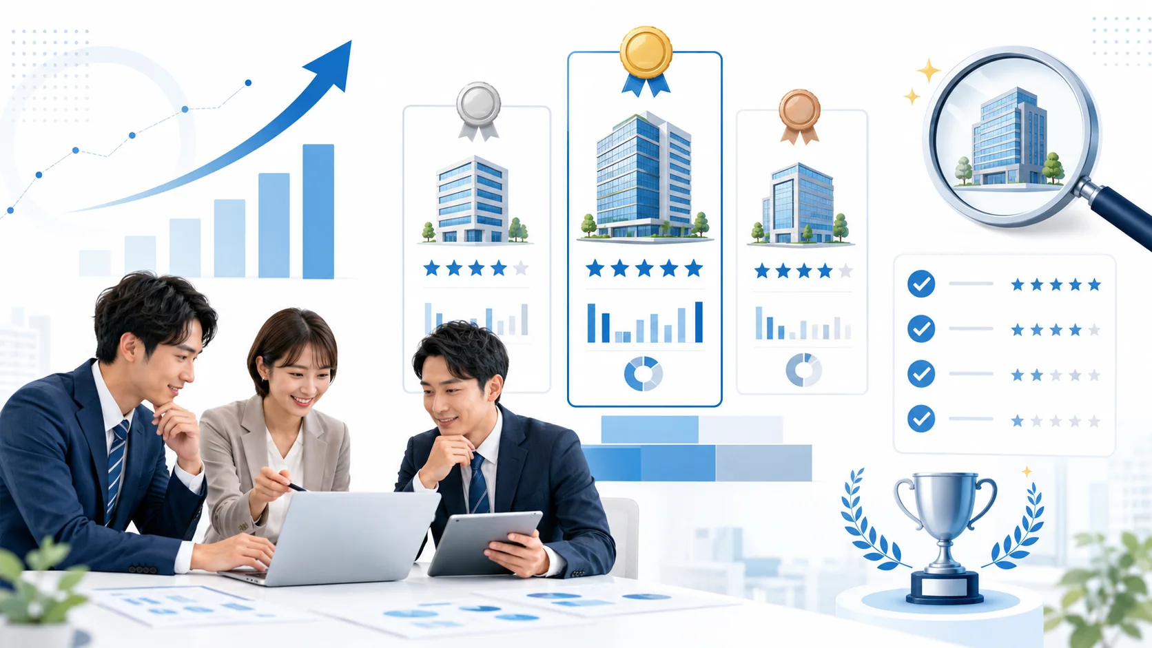 企業ランキングの確認方法