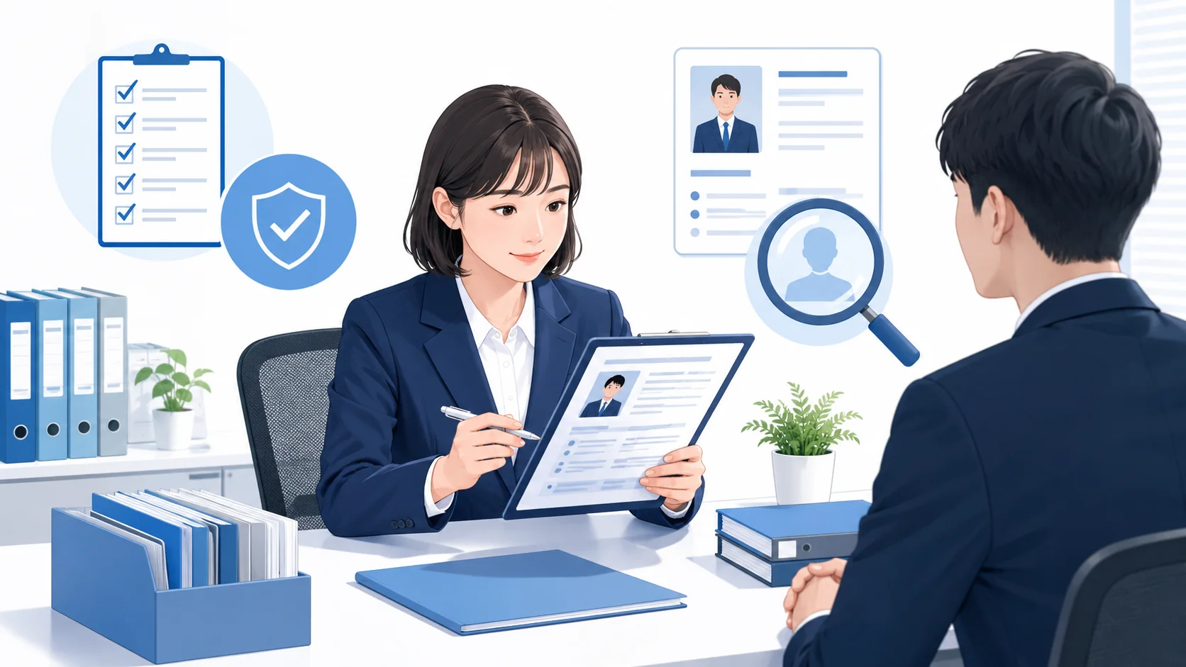 企業担当者の確認実務