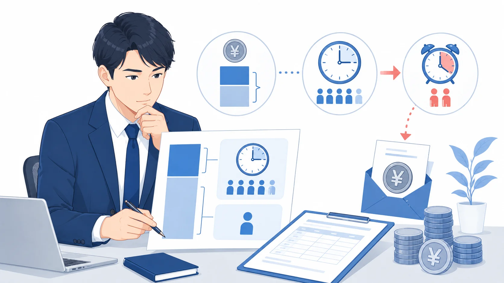 固定残業代の仕組み