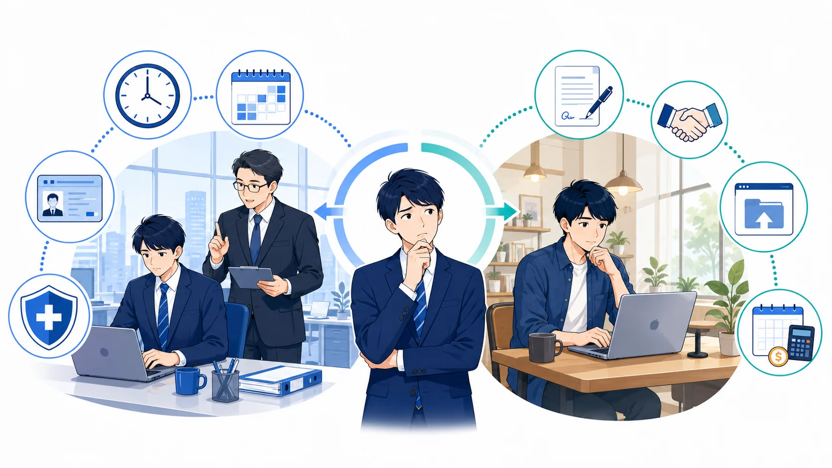 雇用契約と業務委託の違い