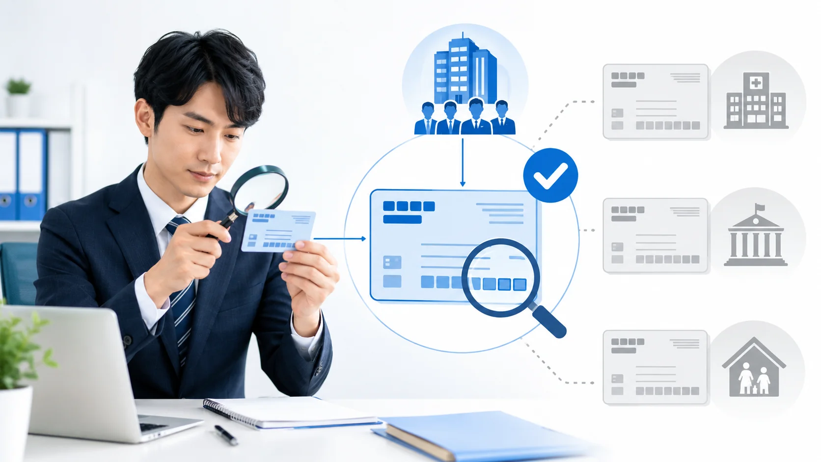 組合健保の名称の見分け方