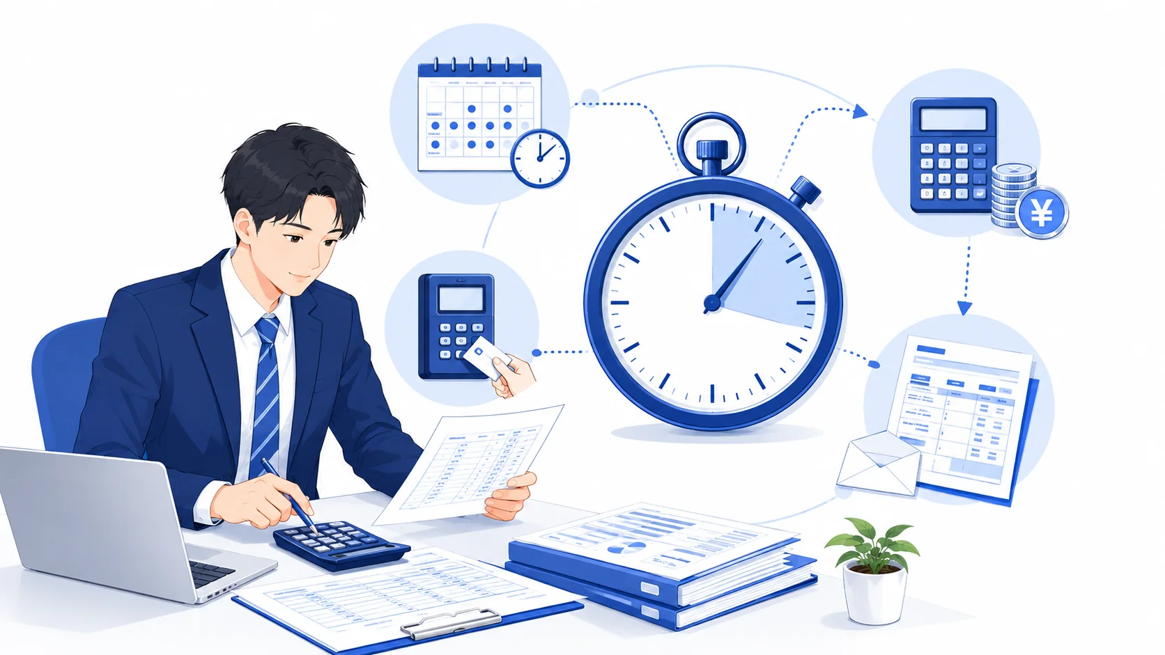給与計算を何分単位で行うか