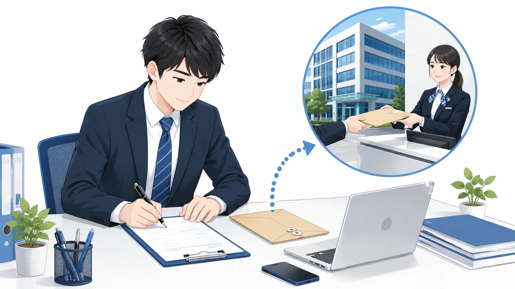 まず会社へ書面で請求する
