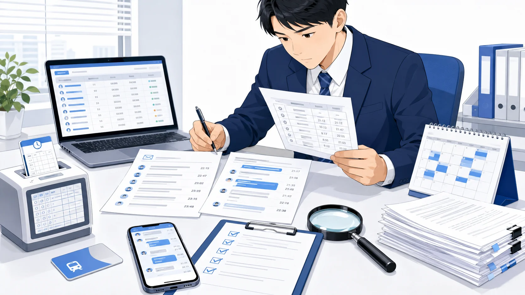未払い残業代の証拠集め