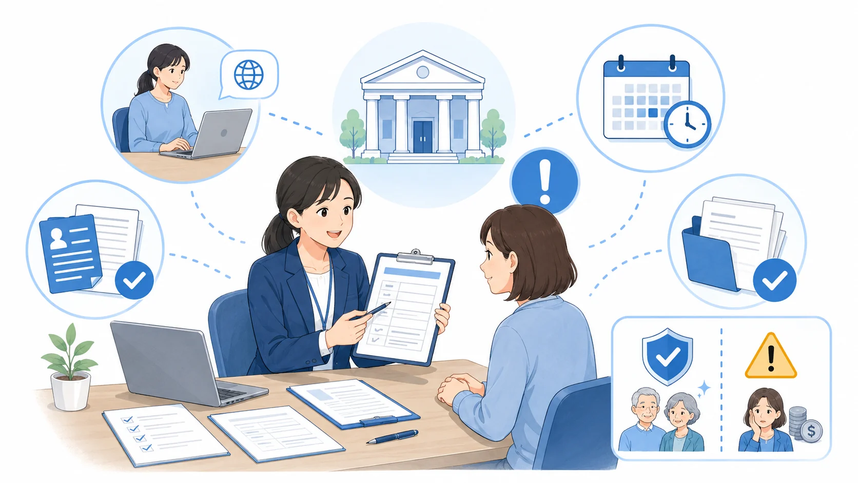 年金免除の申請と注意点