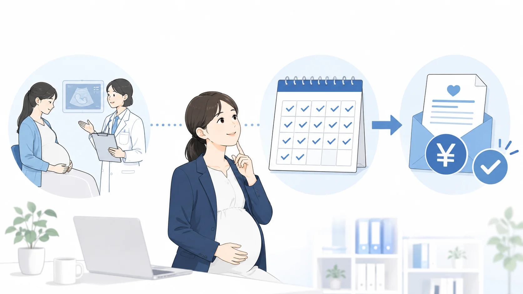 妊娠中ずっと休職でも育休手当は？