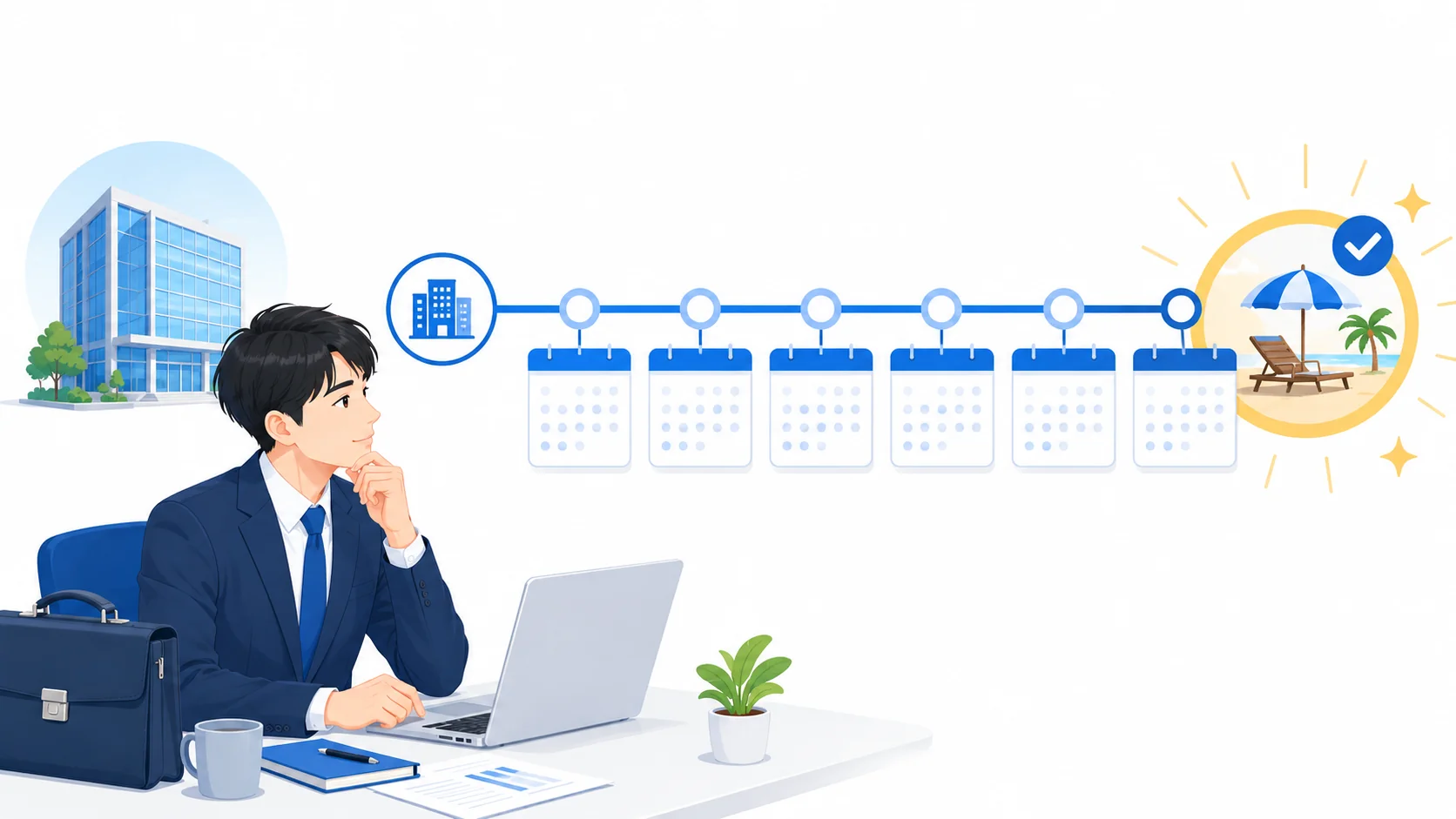 入社6ヶ月後が基本