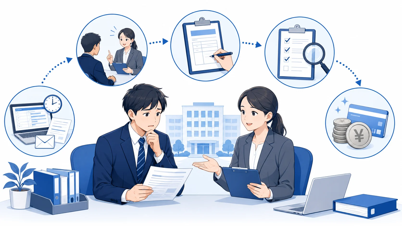 労基署へ相談する流れ