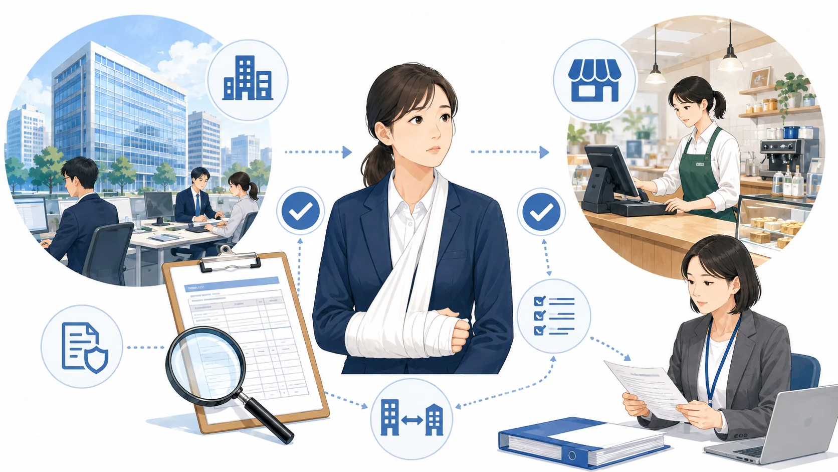 労災で副業がバレる仕組み