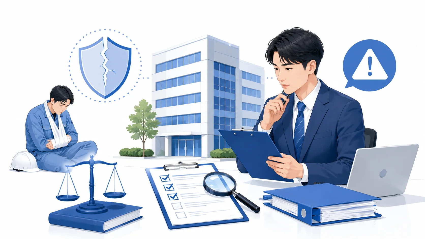 労災が無い会社は違法か