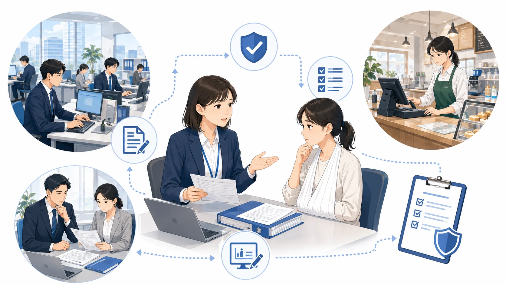 労災と副業がバレる時の実務対応