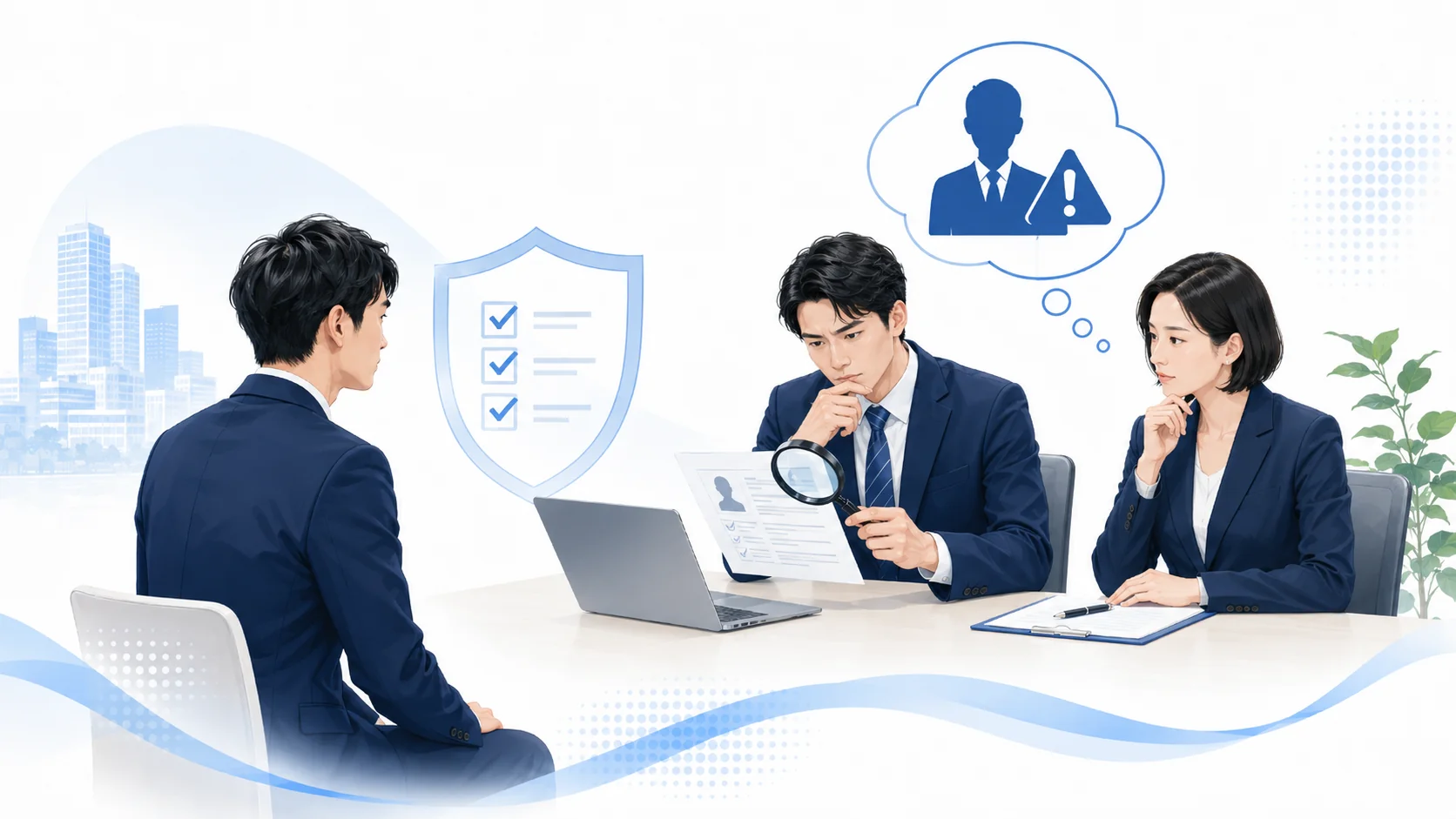 採用企業が警戒する理由