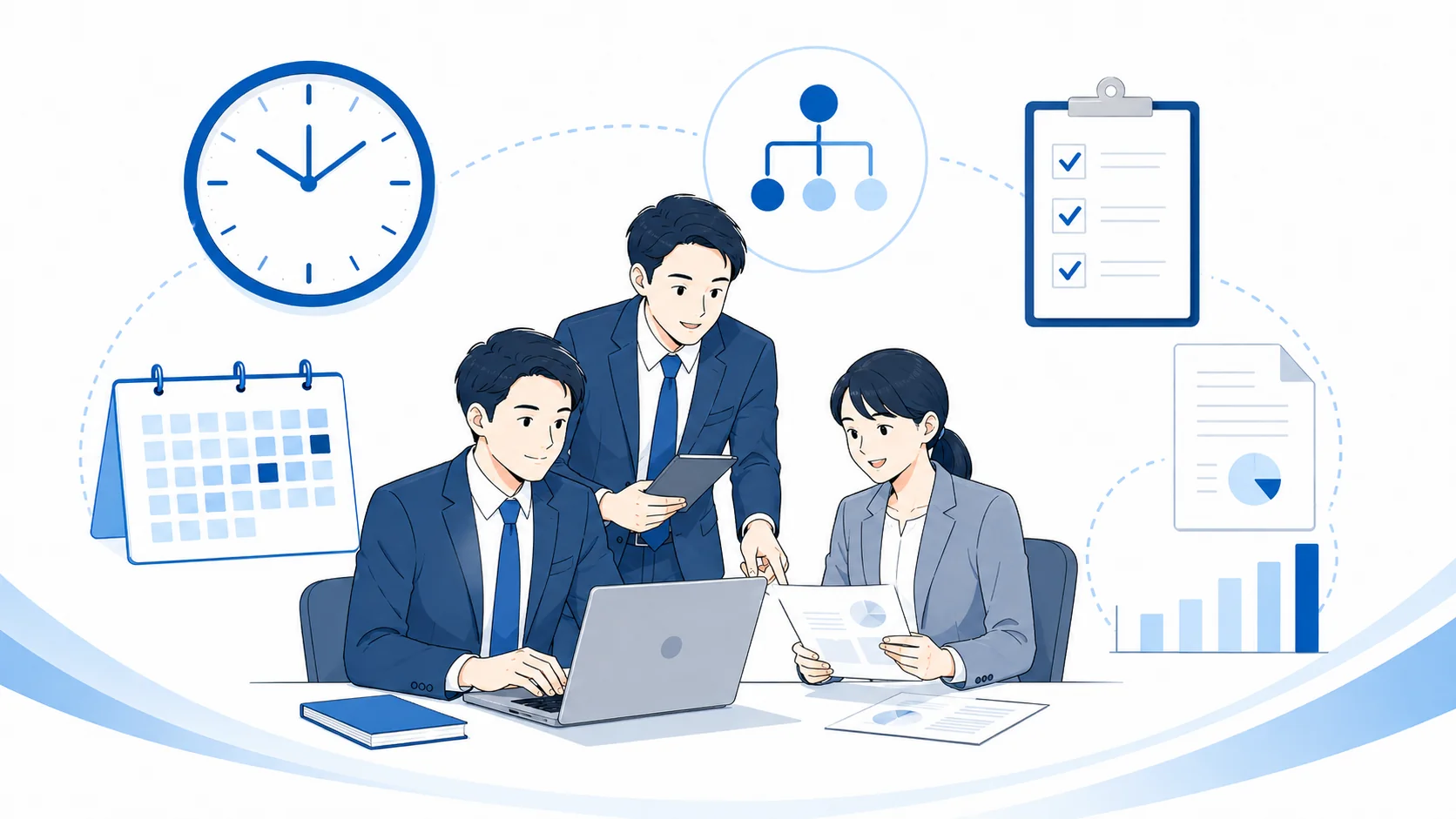 正社員の労働時間と制度