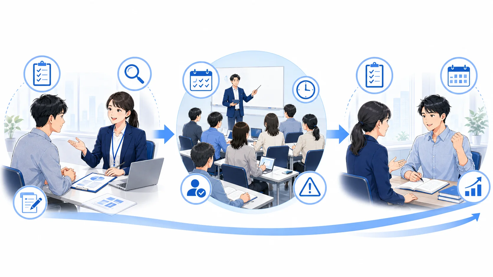 選考と受講中の注意点