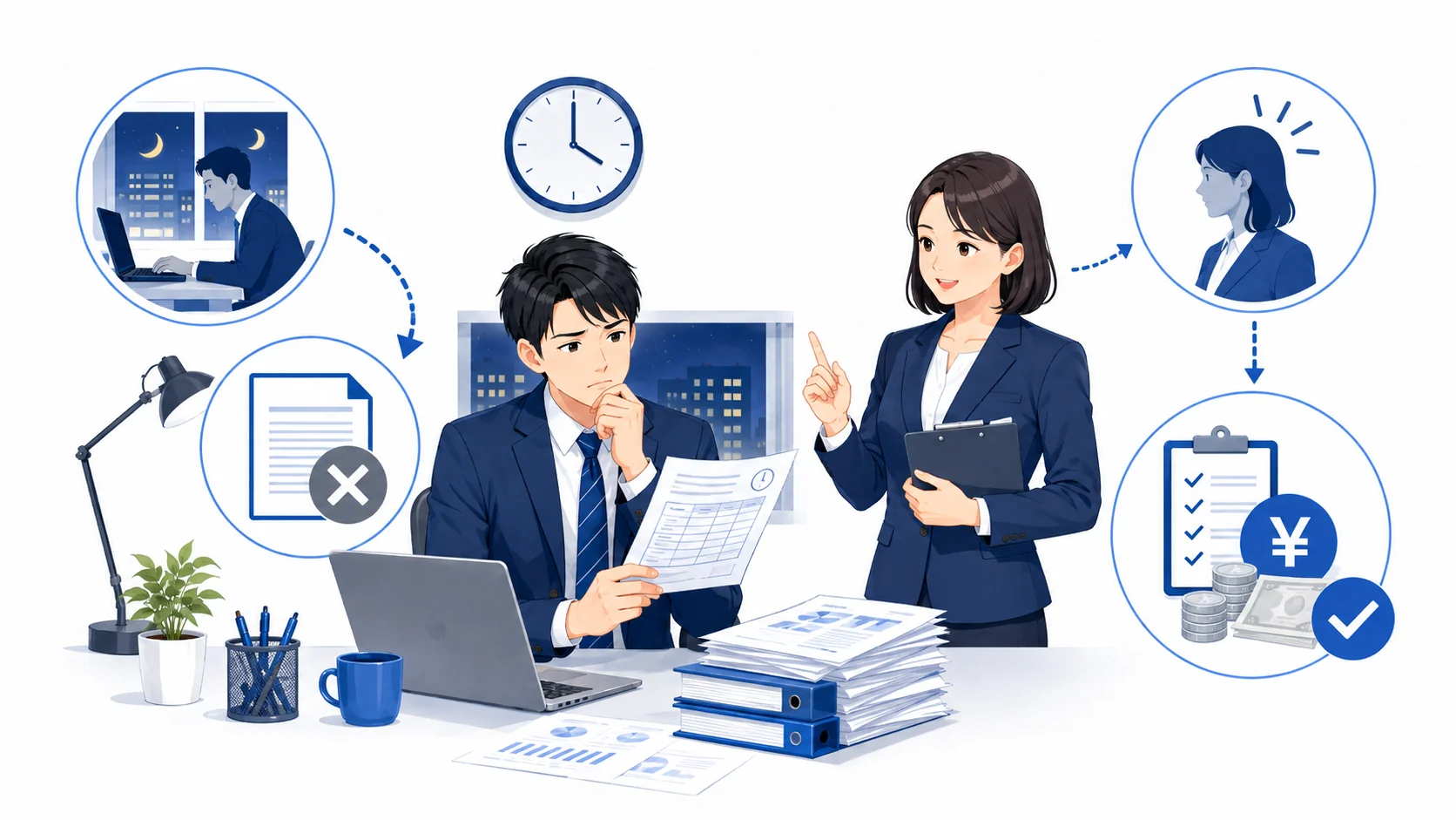 申請却下でも残業代は出る?