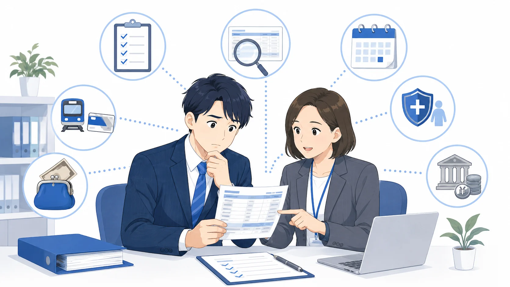 退職月の給料が少ない時の確認点