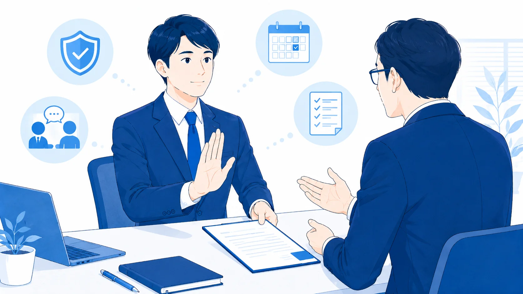 退職の引き止めの断り方と対処法