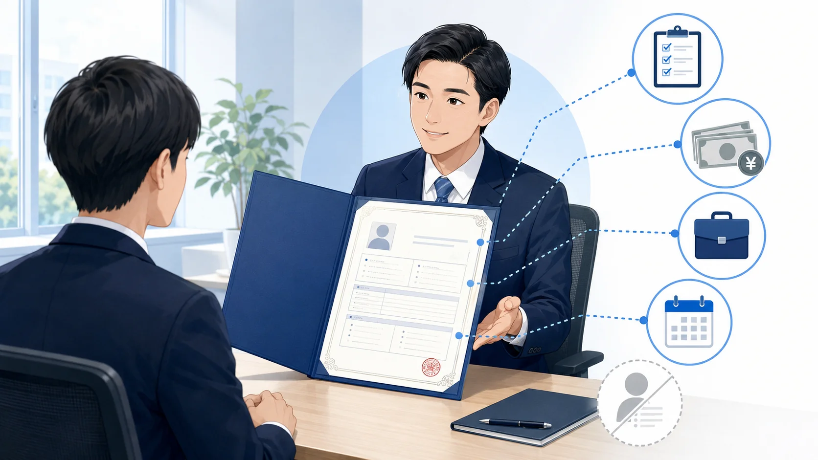 退職証明書の記載
