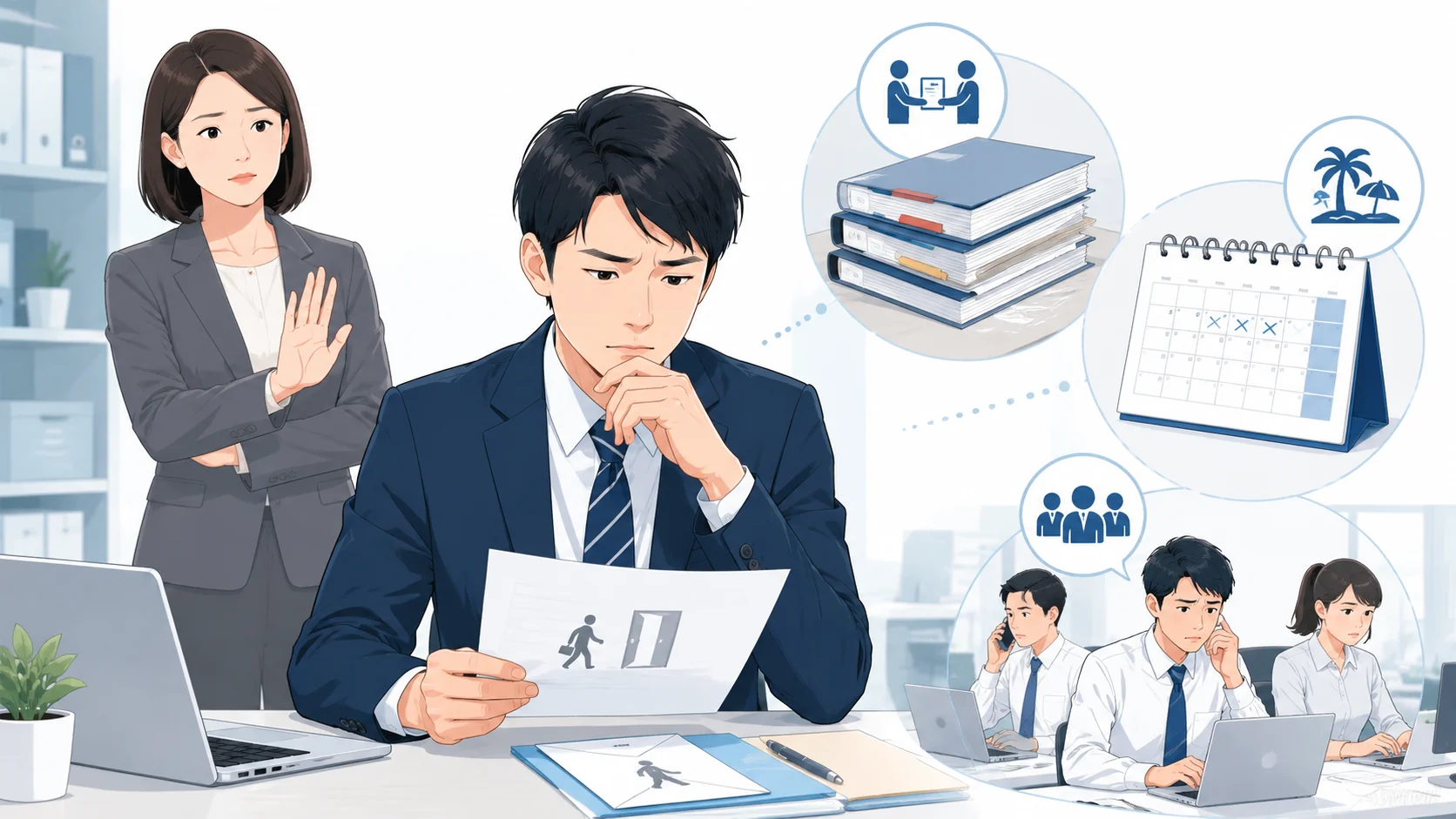 退職時に有給消化できない理由