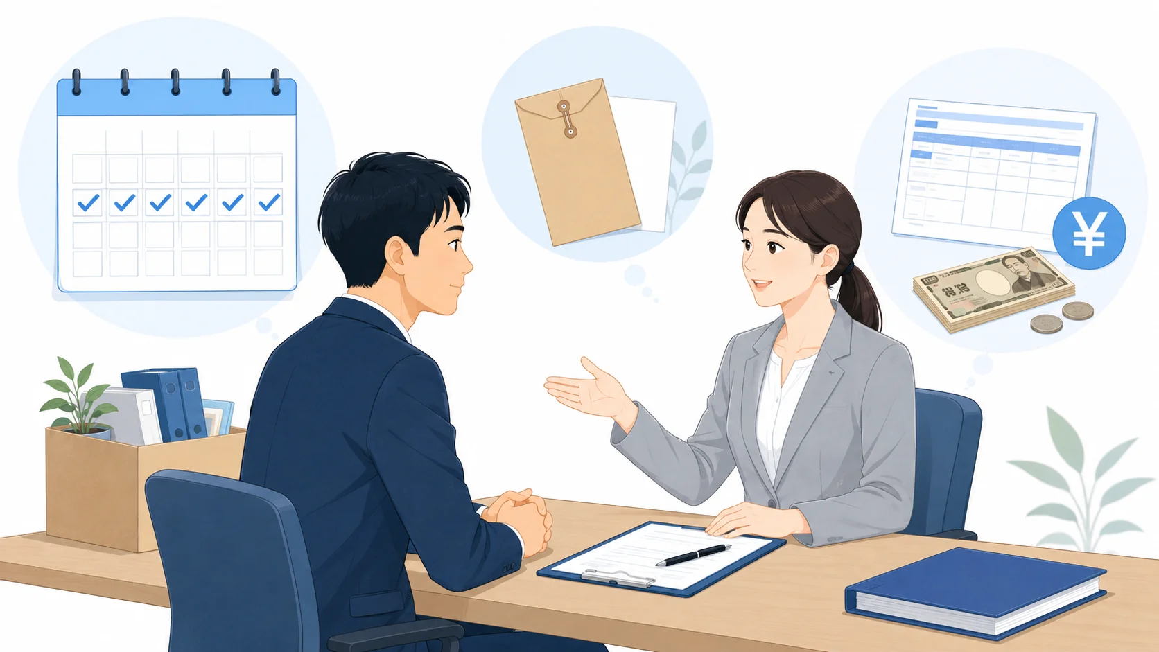 退職時の有給消化と給料の基本