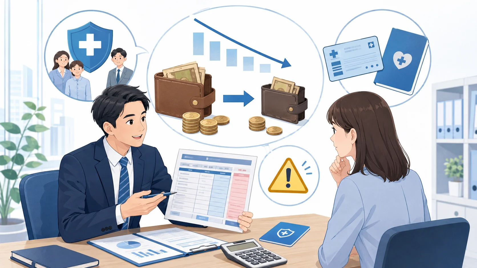 手取り減少の注意点