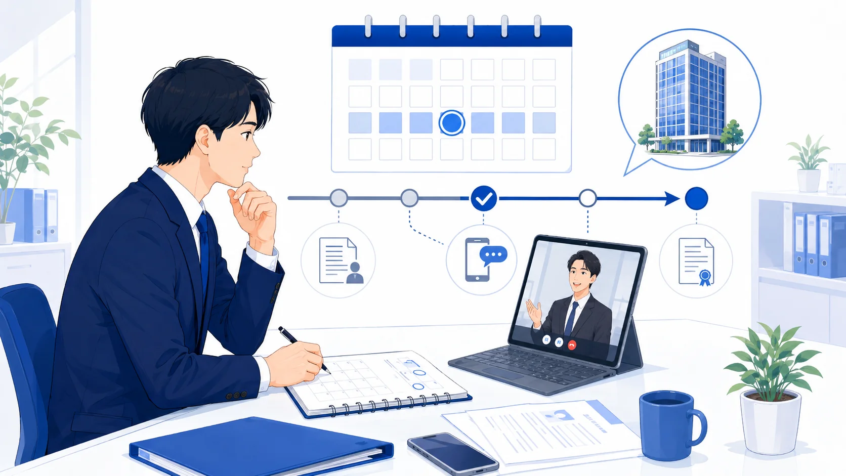 転職先にはいつ言うべきか