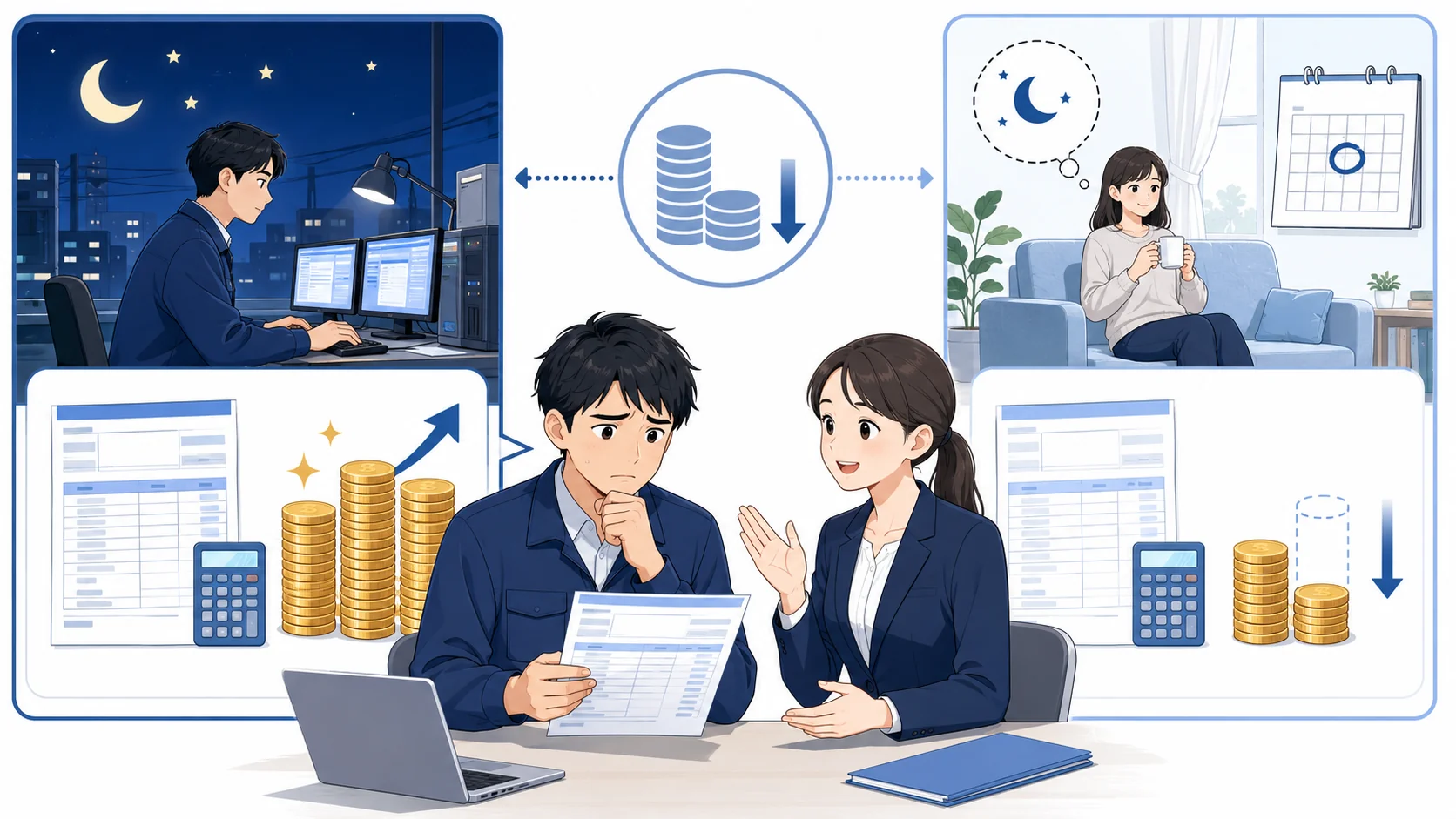 夜勤シフトで損する理由