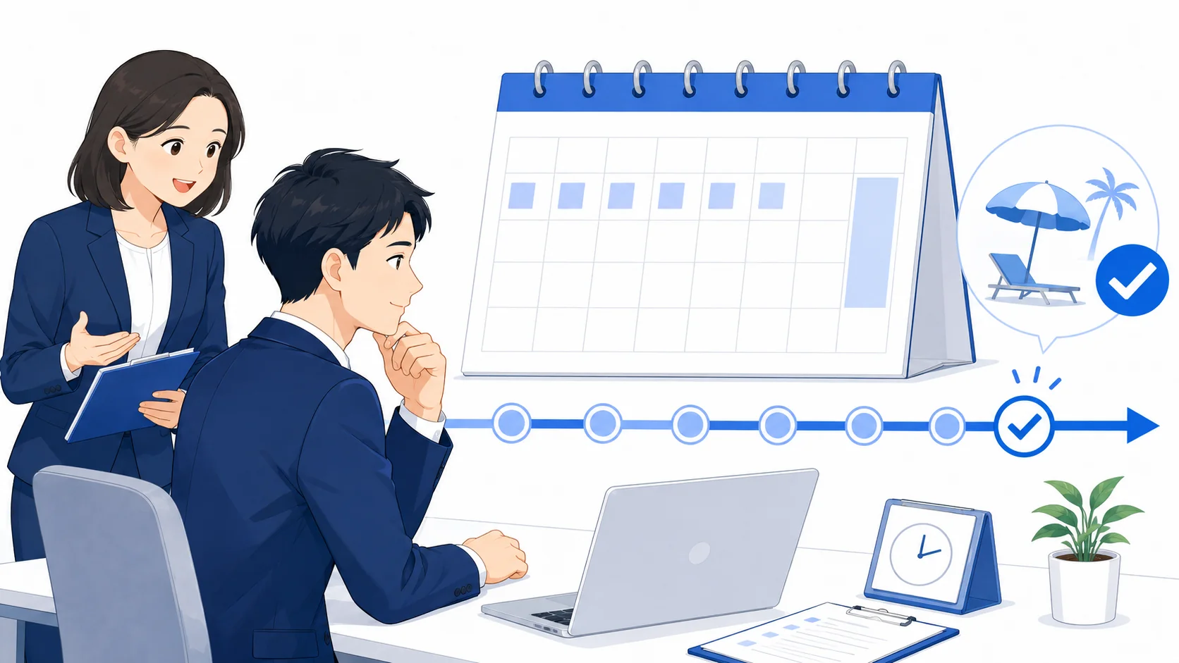 有給は6ヶ月後いつからか